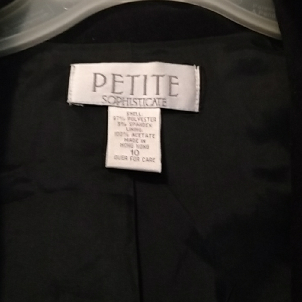 Suade black blazer